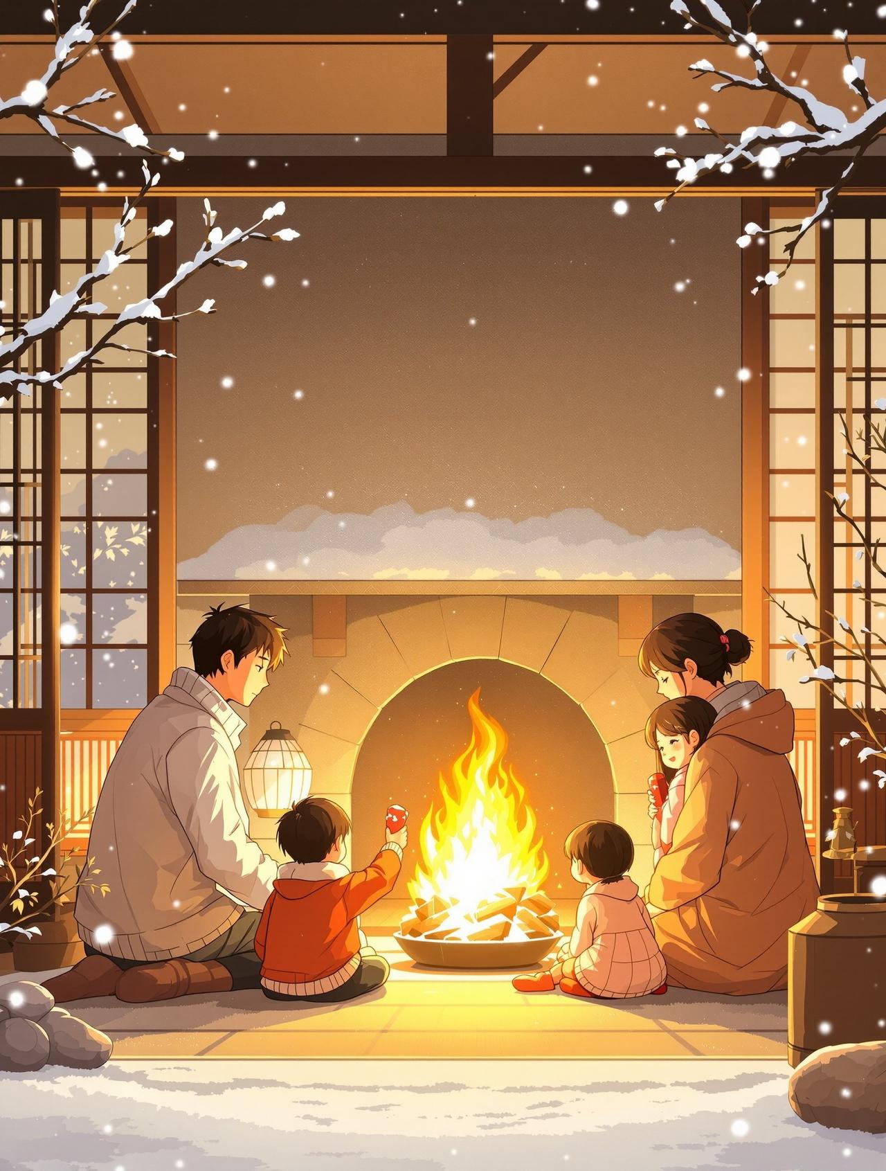 百合短剧 - 雪夜物语 百合短剧 - 雪夜物语 - 暖心家庭治愈动漫短剧