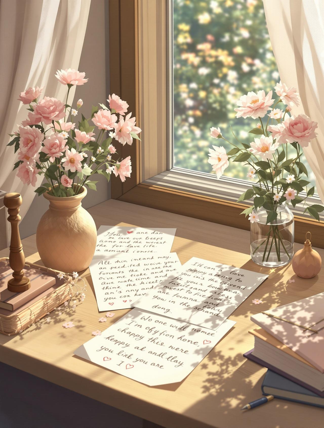 百合短剧 - 花与信笺 百合短剧 - 花与信笺 - 轻声恋语治愈动漫短剧